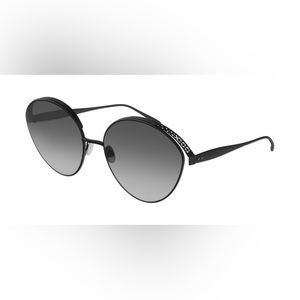 NEW! $675 Alaïa Metal Black Sunglasses